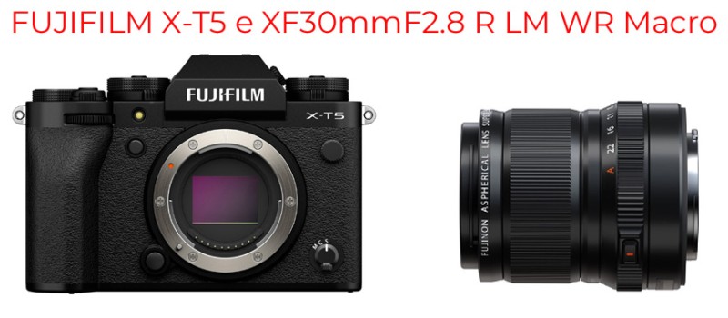 Fujifilm X-T5 e XF30 mm f2.8 r LM WR macro