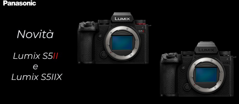 Novità Lumix S5II e Lumix S5IIX