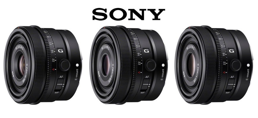 Tre nuovi obiettivi Sony G full-frame ad alte prestazioni