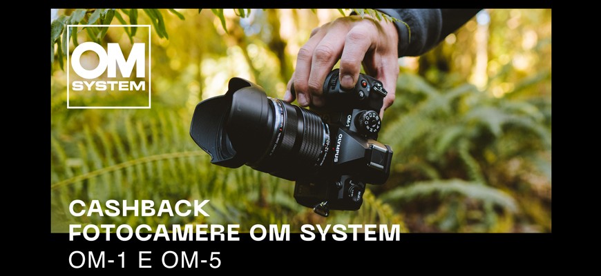Olympus Cashback OM-System febbraio-aprile 2023