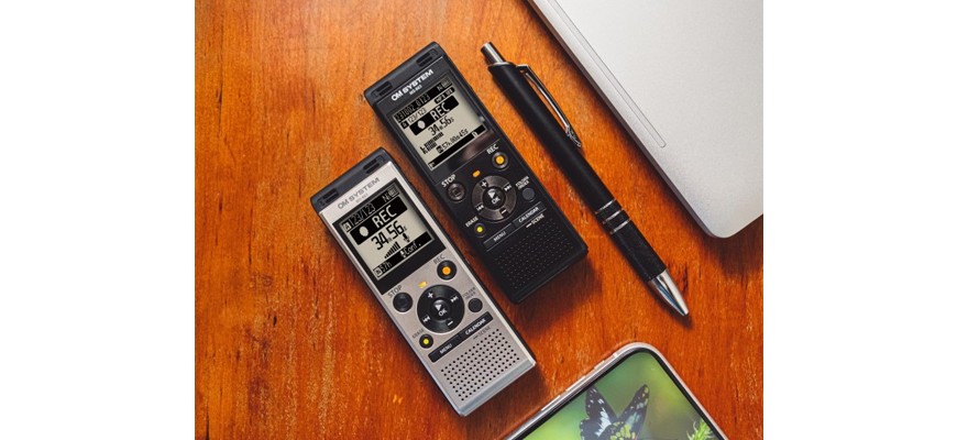 OM SYSTEM presenta i registratori digitali WS-883 e WS-882