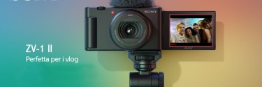 Sony presenta la nuova fotocamera ZV-1 II
