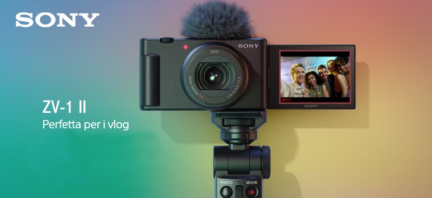 Sony presenta la nuova fotocamera ZV-1 II