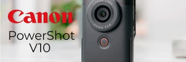 Canon PowerShot V10: la videocamera per il vlogging
