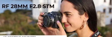 Canon nuovo obiettivo RF 28 mm F2.8 STM