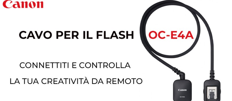 Canon cavo di connessione per il flash OC-E4A