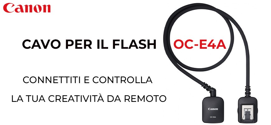 Canon cavo di connessione per il flash OC-E4A