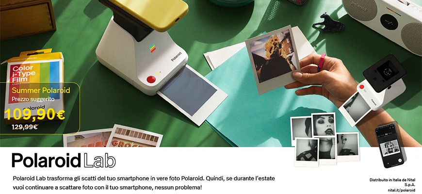 Polaroid LAB sconto in cassa fino al 10 giugno 2023