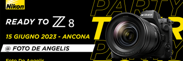 Nikon Z8 Party Tour ad Ancona giovedì 15 giugno 2023