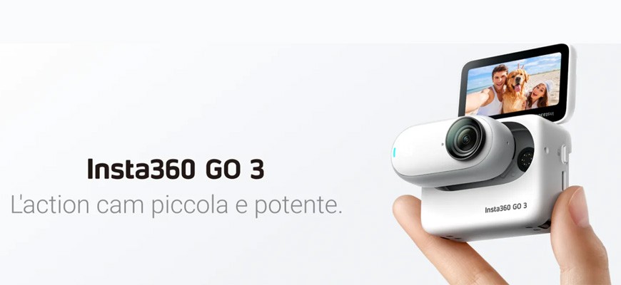 Insta360 GO3 l'action cam piccola e potente
