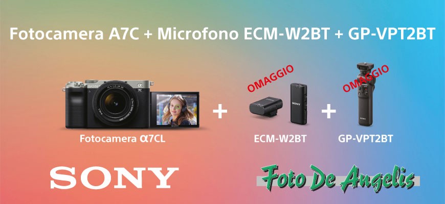 Sony promo Vlogger Kit A7C