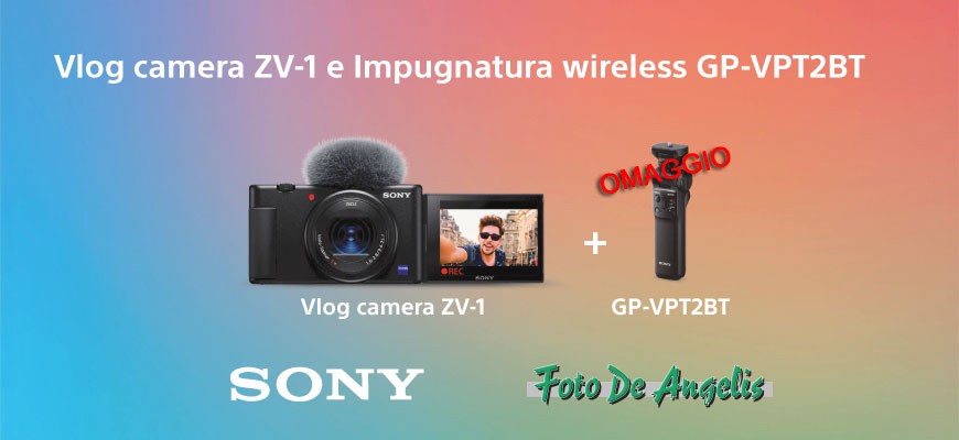 Sony promo Vlogger Kit ZV1