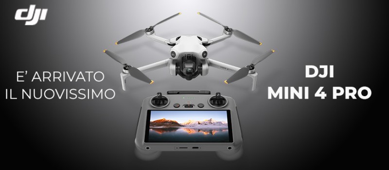 Nuovo lancio DJI MINI 4 PRO