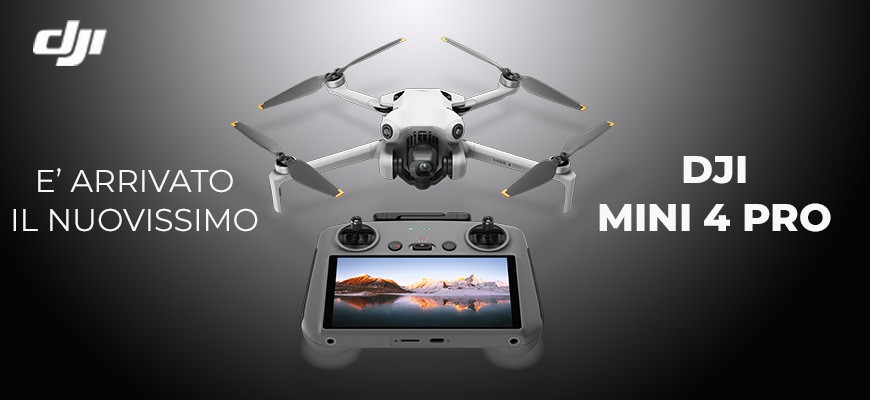 Nuovo lancio DJI MINI 4 PRO