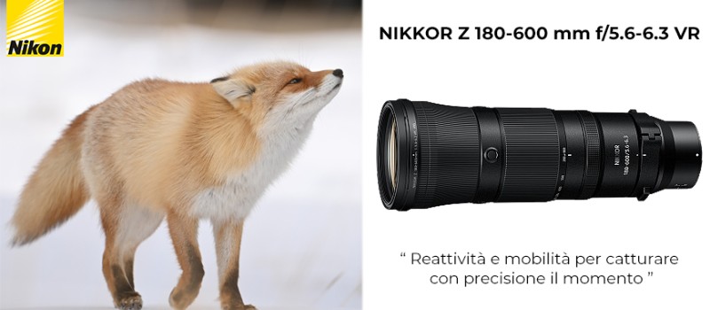 Nikkor Z 180-600 mm f/5.6-6.3 VR