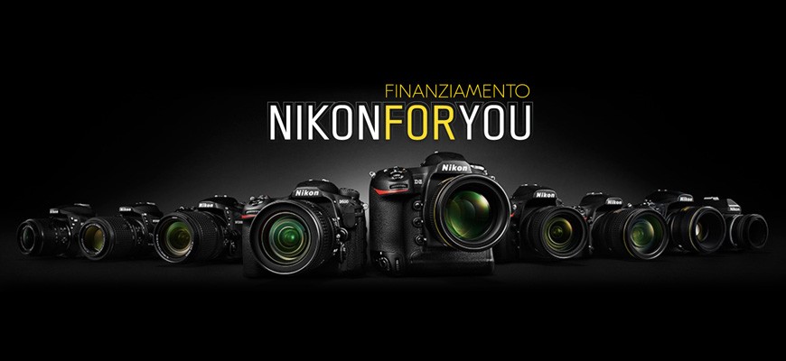 Finanziamento Nikon for you fino al 20 gennaio 2024