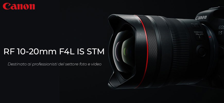 Canon RF 10-20 mm F4 L IS STM