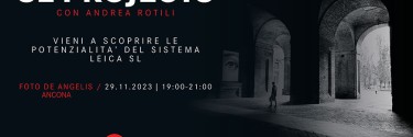 Leica Talk con Andrea Rotili mercoledì 29 novembre 2023