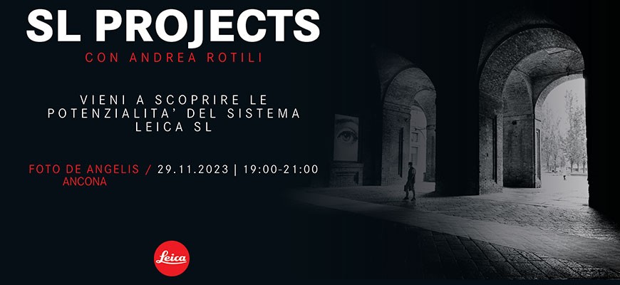 Leica Talk con Andrea Rotili mercoledì 29 novembre 2023