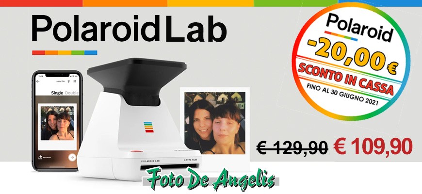 Polaroid LAB con sconto immediato di 20€
