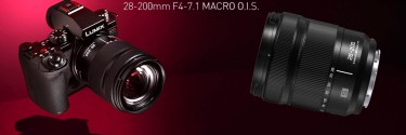Nuovo obiettivo Panasonic Lumix S 28-200mm F 4-7.1 Macro