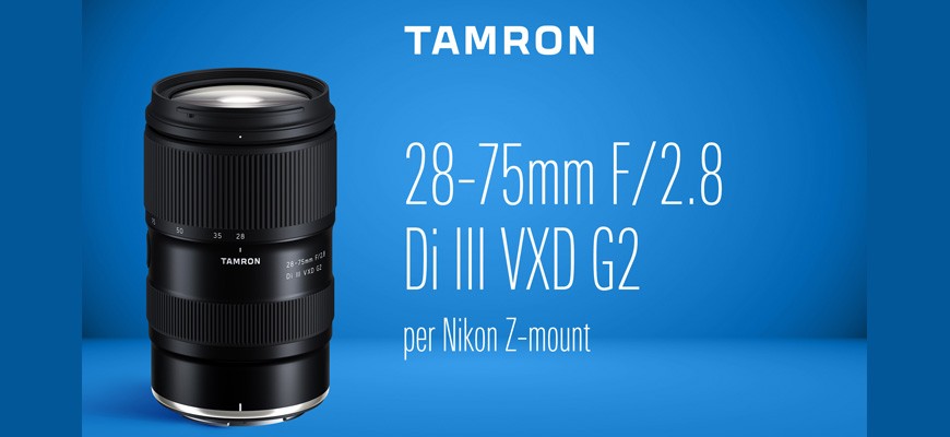 Tamron nuovo 28-75 mm G2 per Nikon Z-Mount