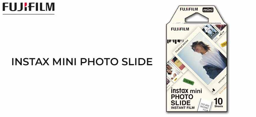 Fujifilm nuova pellicola INSTAX MINI PHOTO SLIDE e App INSTAX UP!