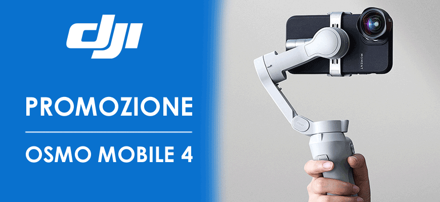 DJI promozione Osmo Mobile 4