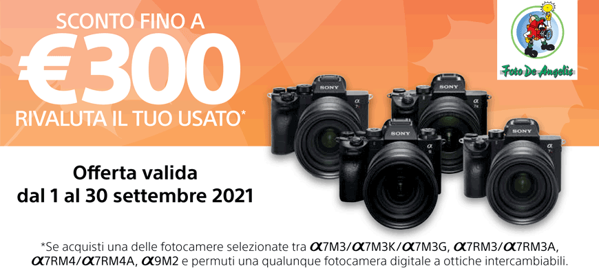 Sony rivaluta il tuo usato con sconti fino a €300