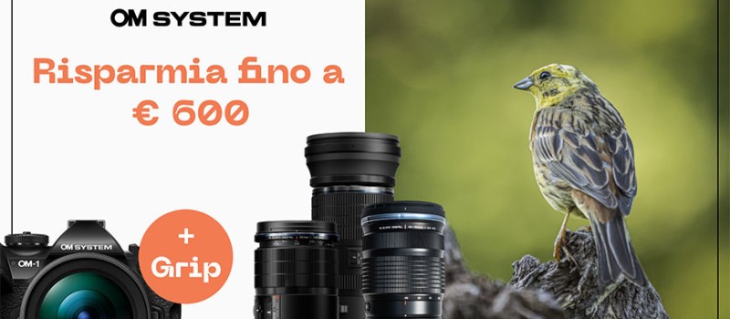 OM SYSTEM CASH BACK fino al 30 marzo 2025