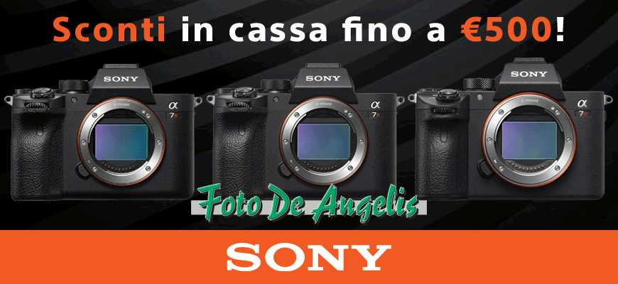 Sconti in cassa fino a €500 con Sony