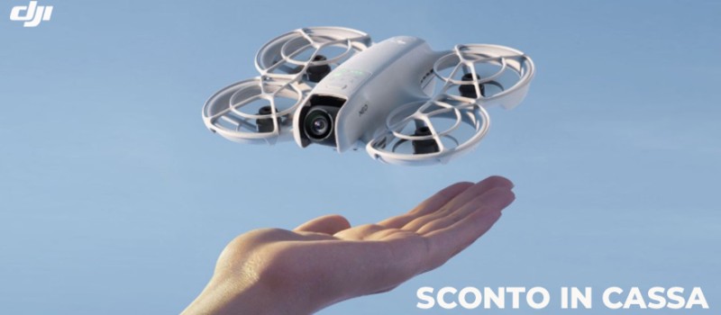 Dji Neo sconto in cassa fino al 21 maggio 2025