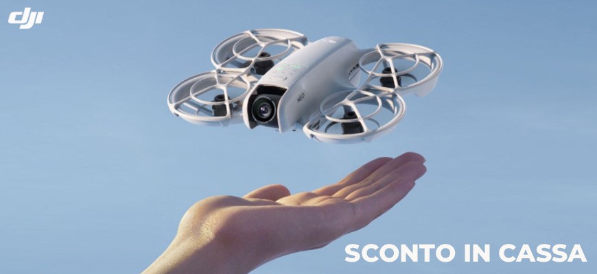 Dji Neo sconto in cassa fino al 21 maggio 2025