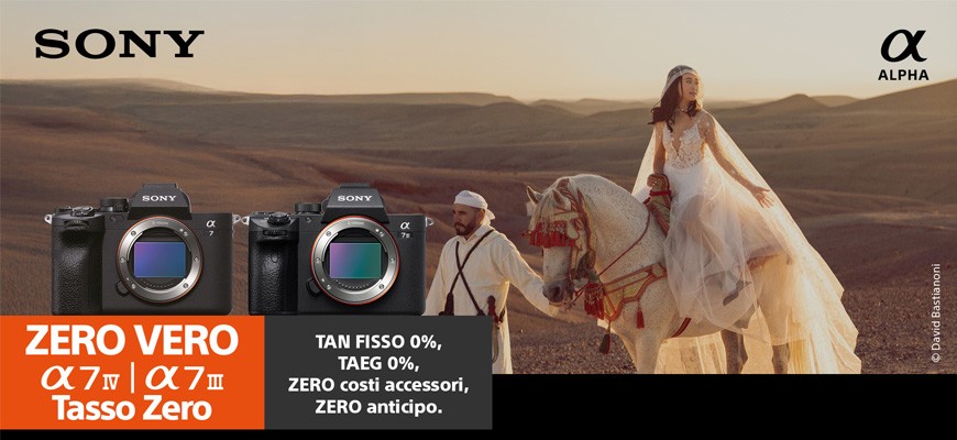 Sony tasso zero fino al 31 luglio 2025
