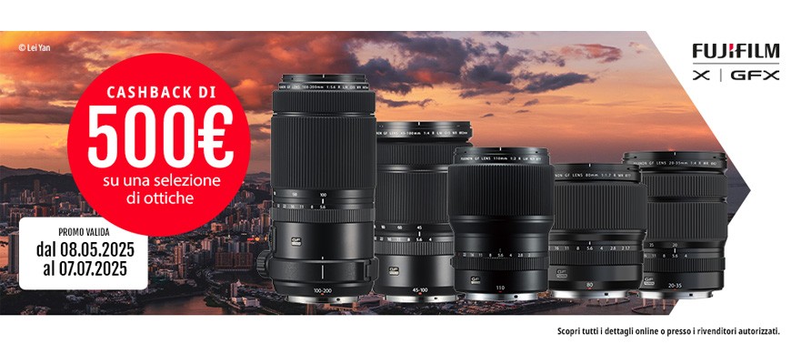 Fujifilm Summer Promo Cashback fino al 7 luglio 2025