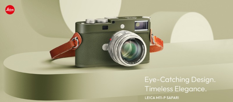 Leica presenta M11-P Safari Edition: design accattivante, eleganza senza tempo.