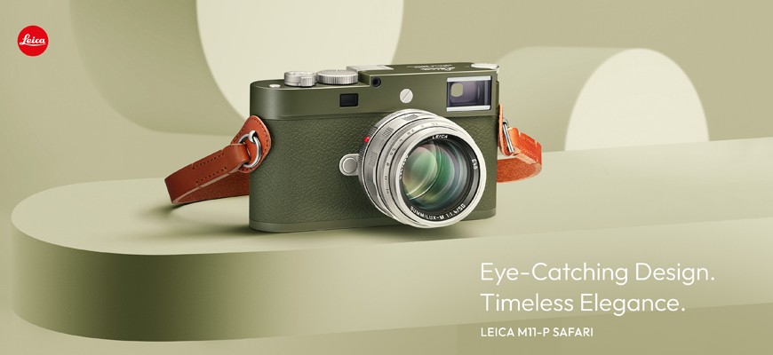 Leica presenta M11-P Safari Edition: design accattivante, eleganza senza tempo.
