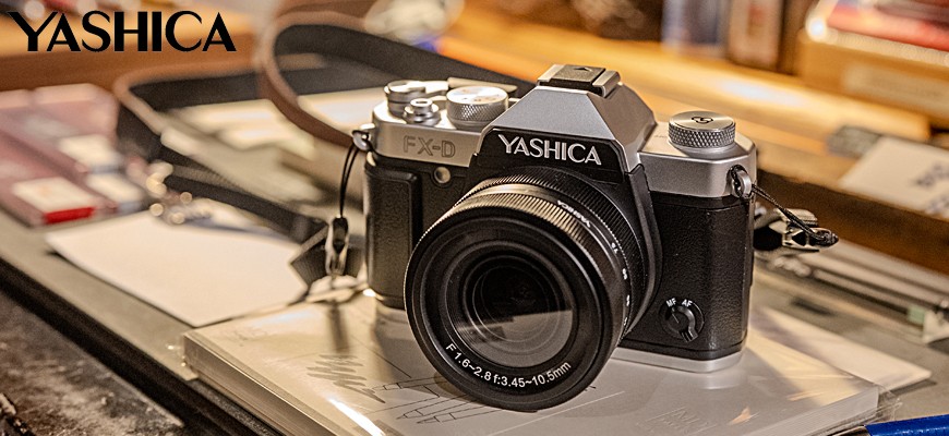 YASHICA annuncia FX-D: una fotocamera digitale con simulazione pellicola ispirata alla fotografia analogica classica